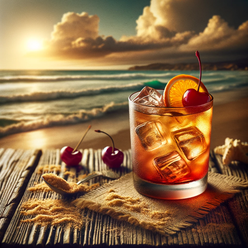 DIRTY SHIRLEY beach cocktail nsb
