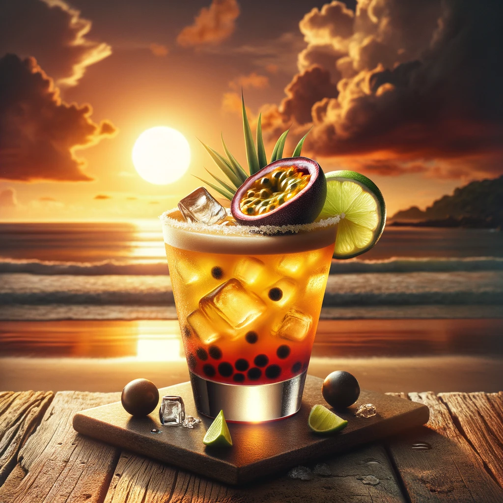 Sunset Passion nsb beach drinks