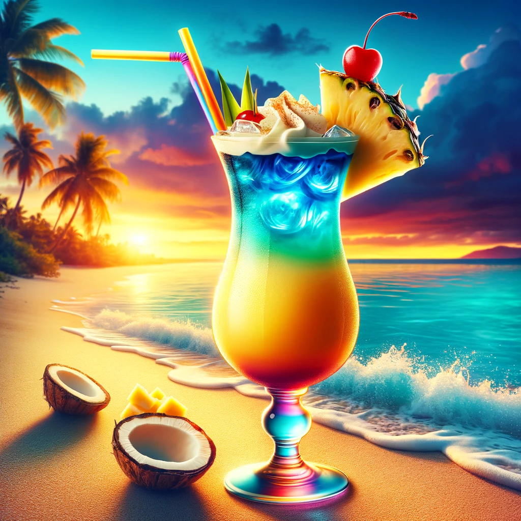 tropical thunder nsb beach drinks