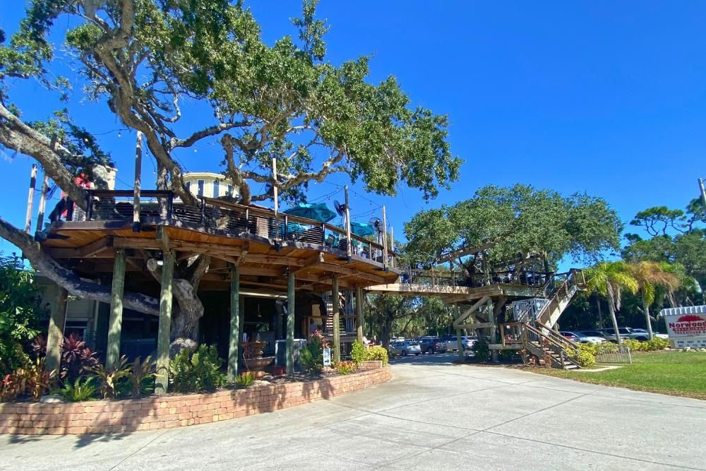 norwoods restaurant and treehouse bar best restaurant new smyrna beach