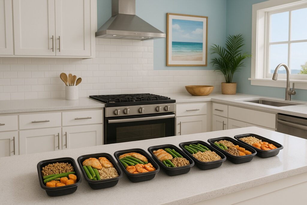 Meal Prep for vacation