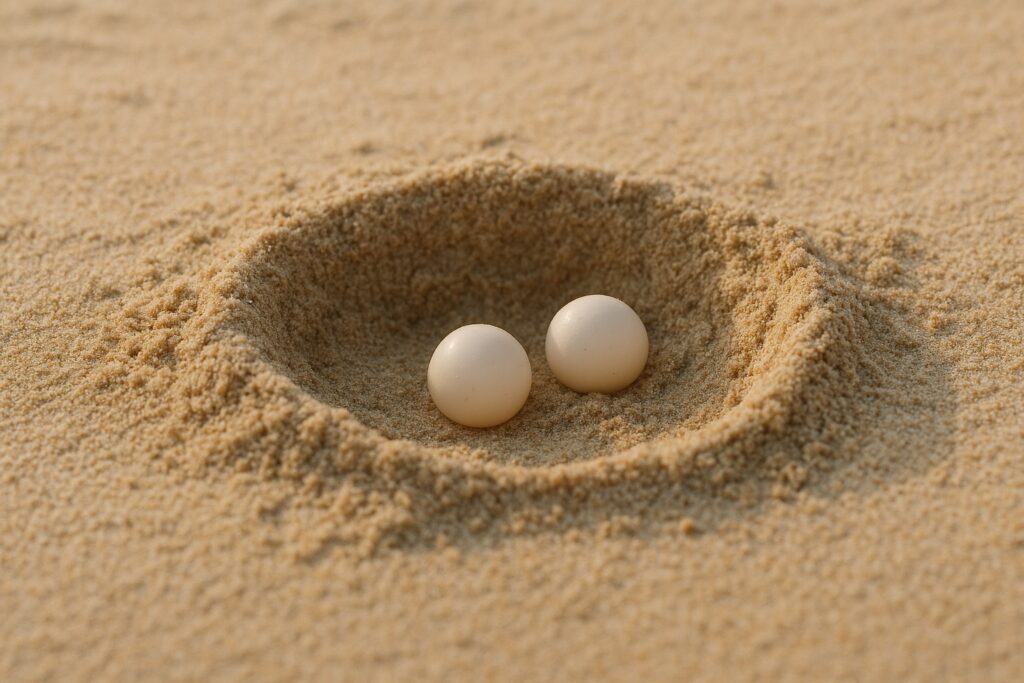 Sea Turtle Nest in New Smyrna Beach