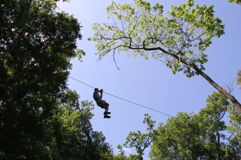 Daytona Beach Zip-lining Things to do 